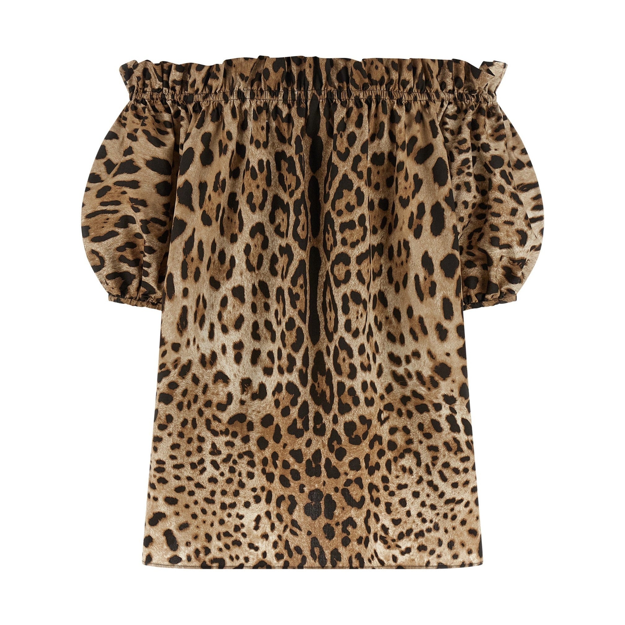 Dolce & Gabbana Brown Cotton Shirt
