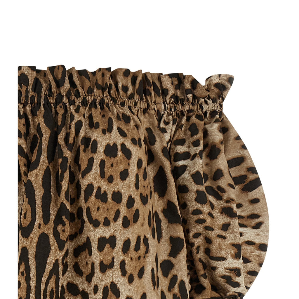 Dolce & Gabbana Brown Cotton Shirt