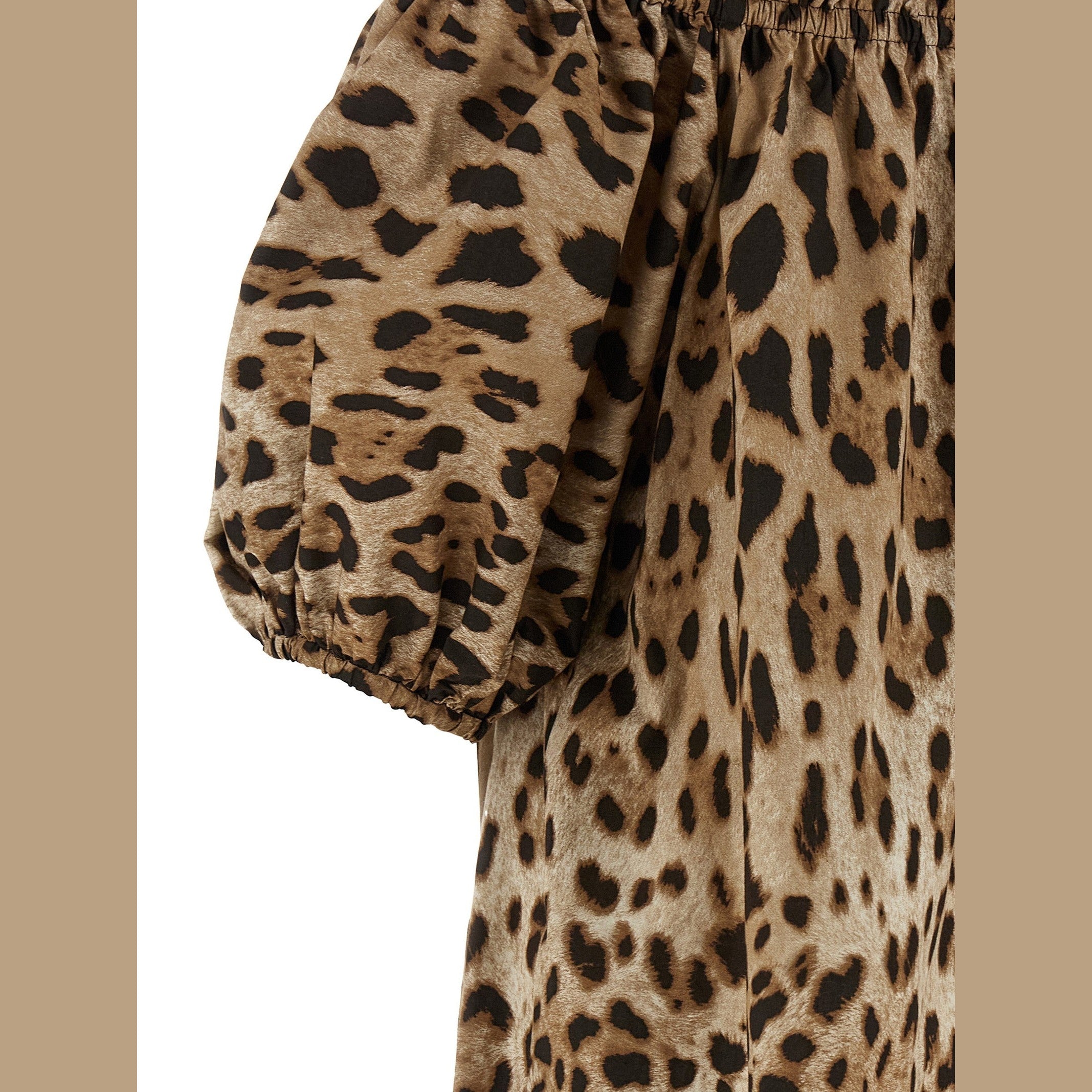 Dolce & Gabbana Brown Cotton Shirt