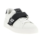 Balmain Bicolor Calfskin Low Top Sneakers
