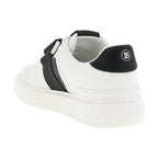 Balmain Bicolor Calfskin Low Top Sneakers