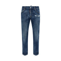 Dsquared² Blue Cotton Jeans Denim