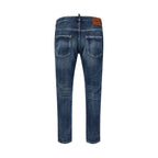 Dsquared² Blue Cotton Jeans Denim