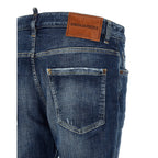 Dsquared² Blue Cotton Jeans Denim