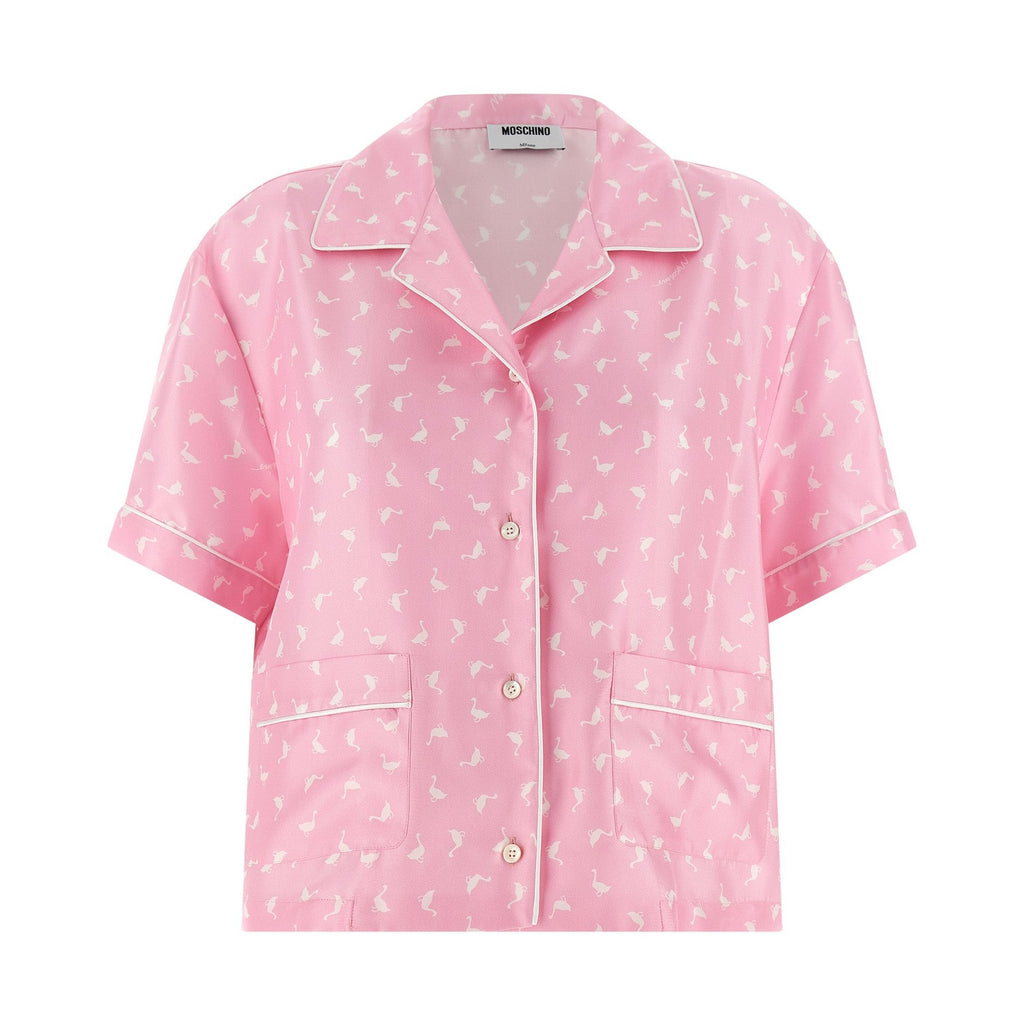 Moschino Multicolor Silk Blouse