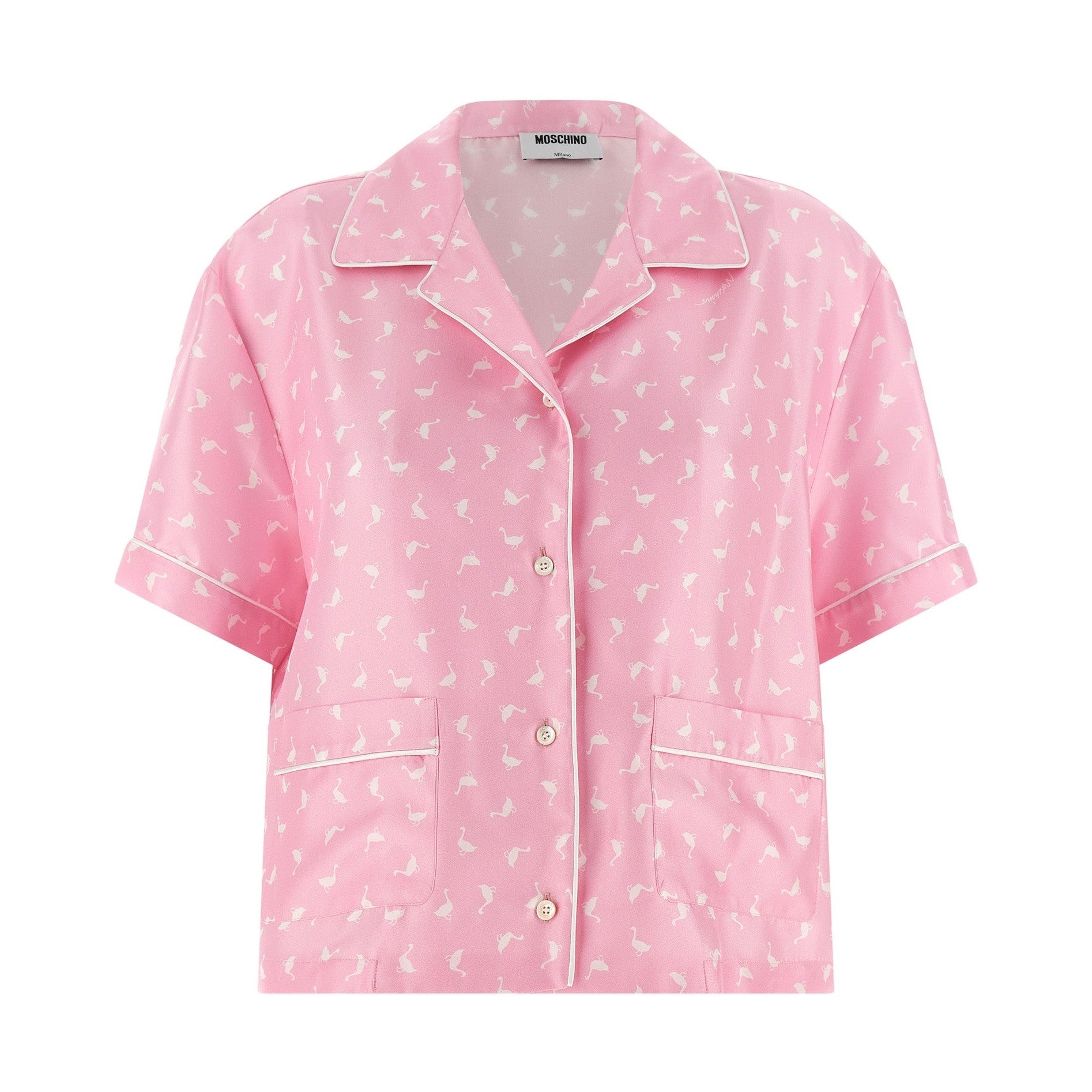 Moschino Multicolor Silk Blouse
