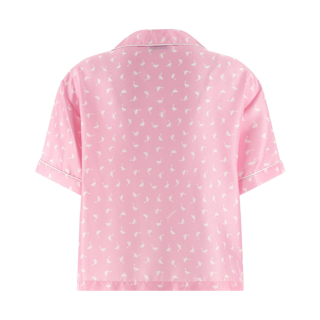 Moschino Multicolor Silk Blouse