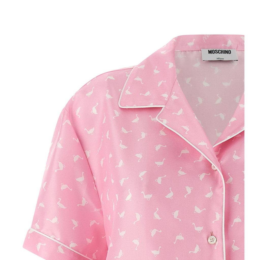 Moschino Multicolor Silk Blouse