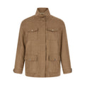 Herno Beige Wool Full-Length Jacket