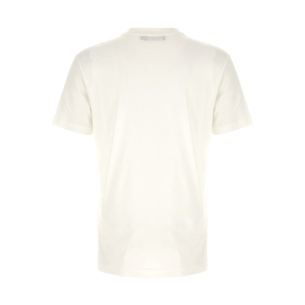 Dolce & Gabbana White Cotton T-Shirt