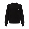 Dolce & Gabbana Black Cotton Sweatshirt