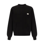 Dolce & Gabbana Black Cotton Sweatshirt