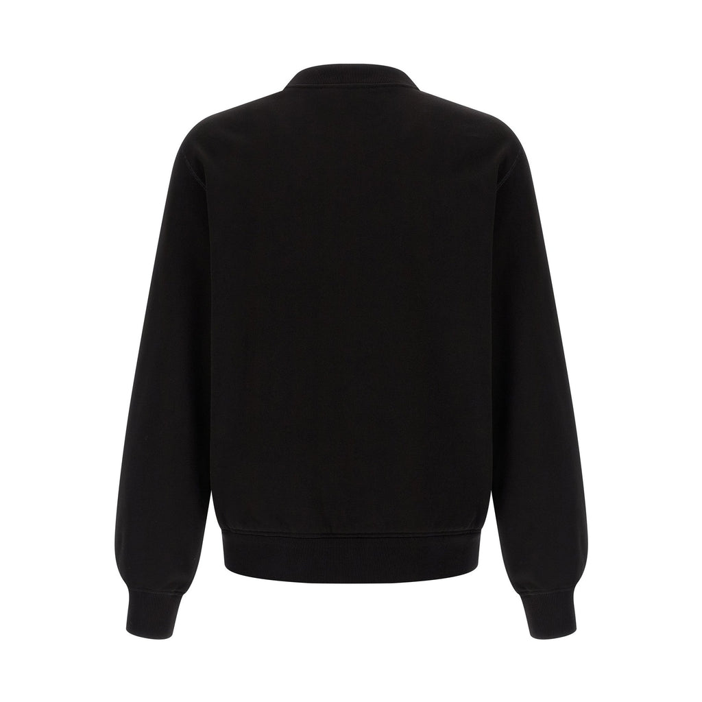 Dolce & Gabbana Black Cotton Sweatshirt