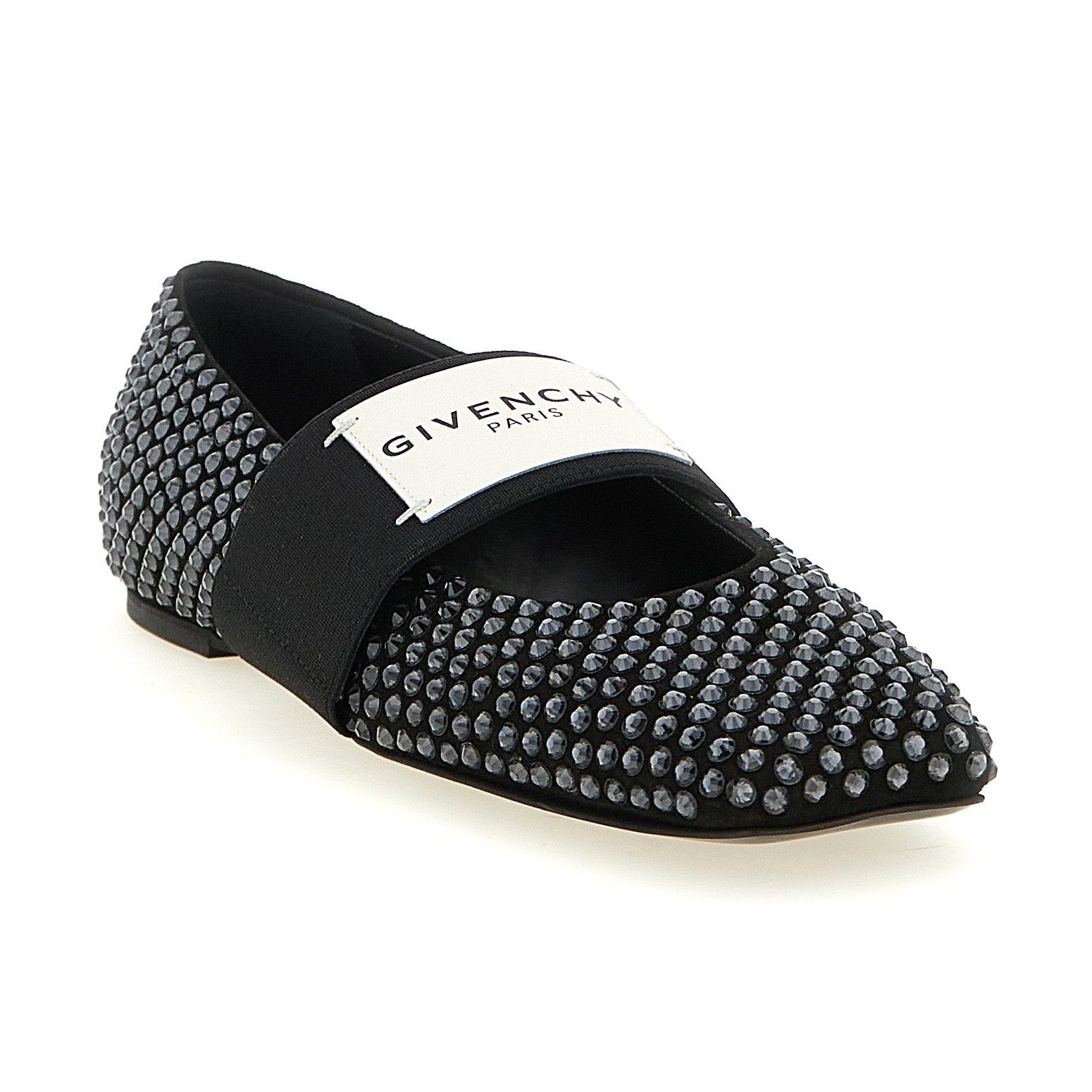Givenchy Black Calfskin Ballet Flats