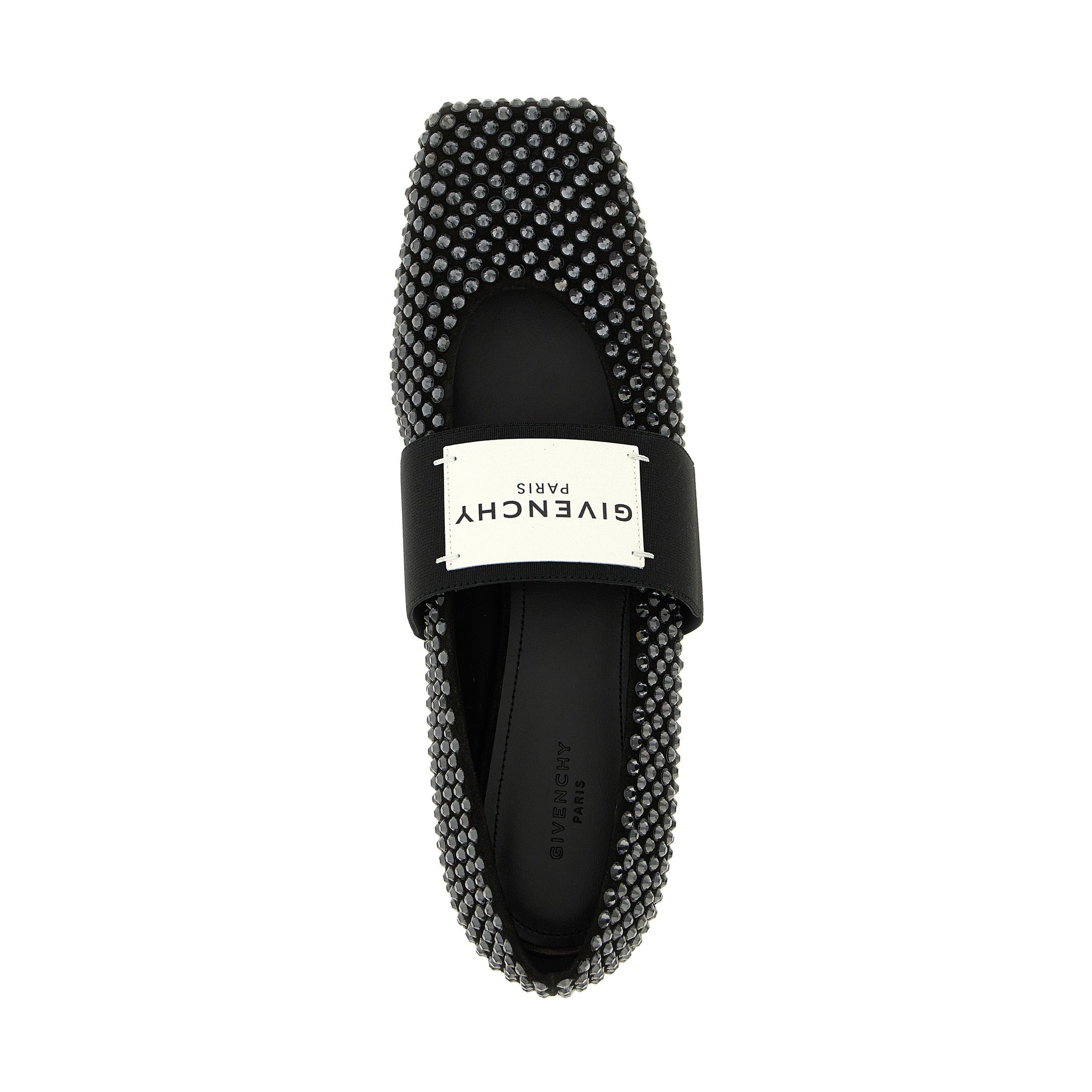 Givenchy Black Calfskin Ballet Flats