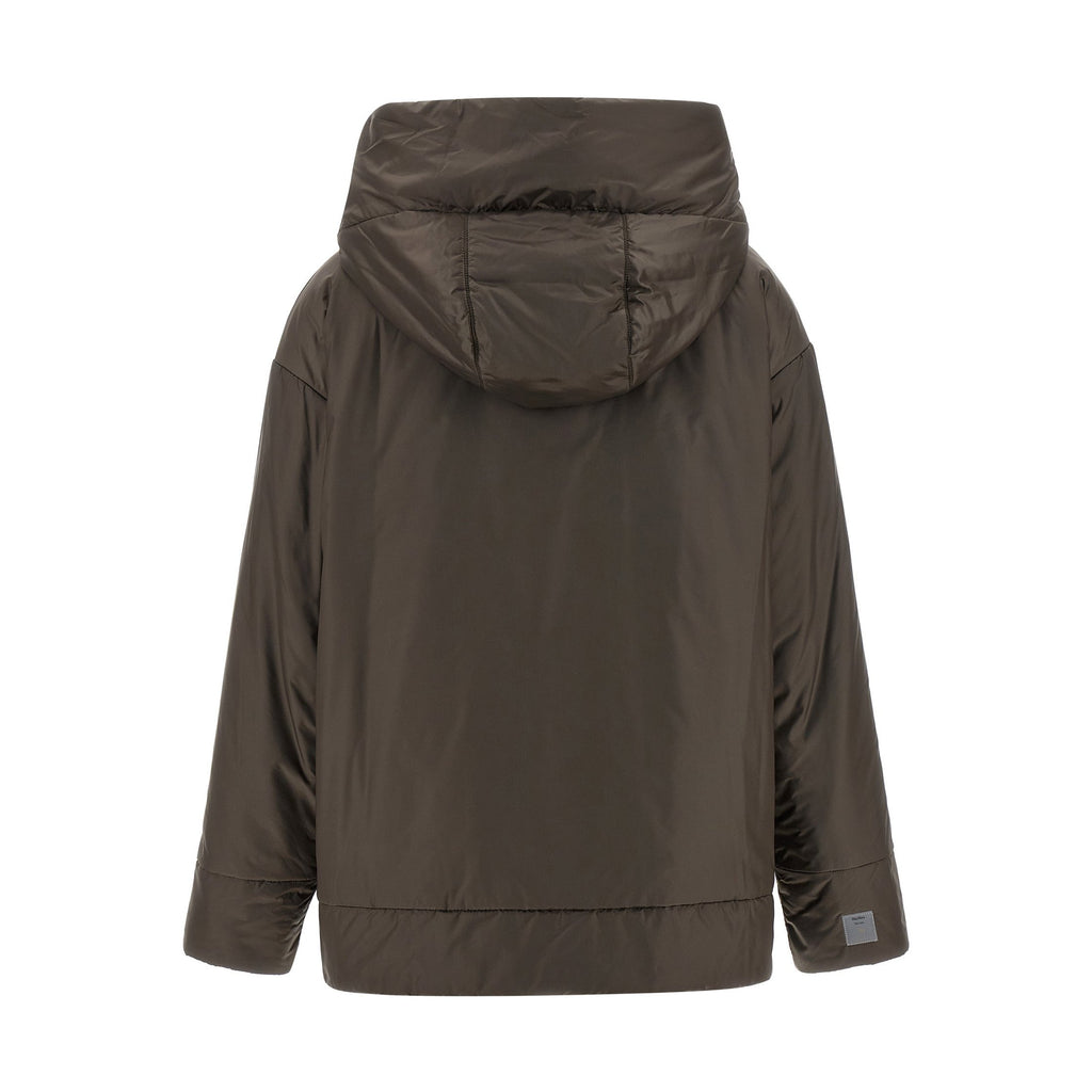 Max Mara Brown Polyester Shell Jacket