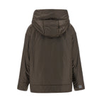 Max Mara Brown Polyester Shell Jacket