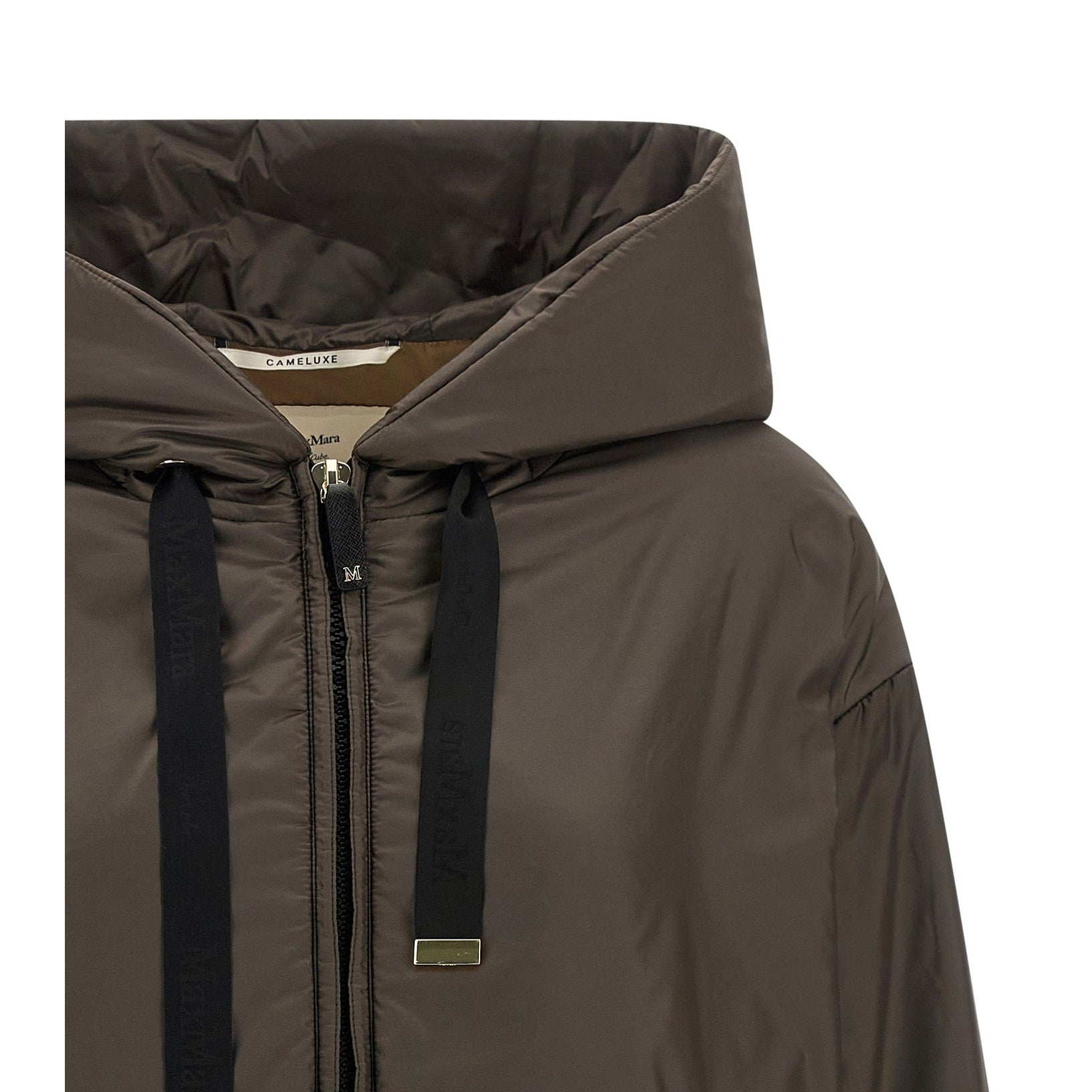 Max Mara Brown Polyester Shell Jacket