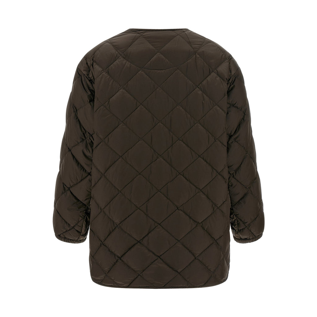 Max Mara Brown Polyamide Full-Length Jacket