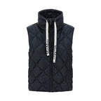 Max Mara Blue Polyamide Sleeveless Jacket