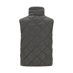 Max Mara Gray Polyamide Sleeveless Jacket
