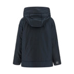 Max Mara Blue Polyester Shell Jacket
