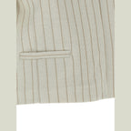 Max Mara Beige Cotton Full-Length Jacket