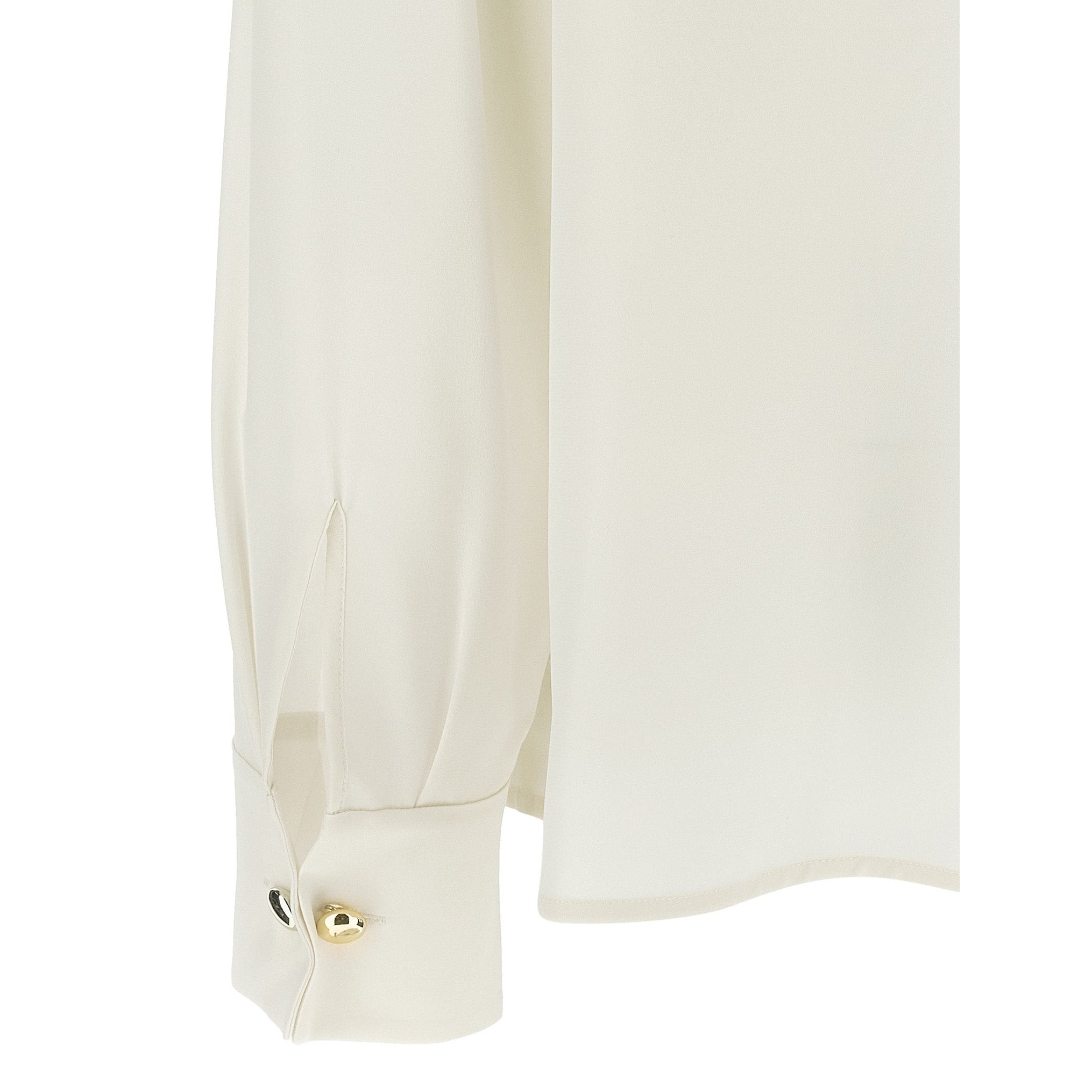 Max Mara White Silk Blouse