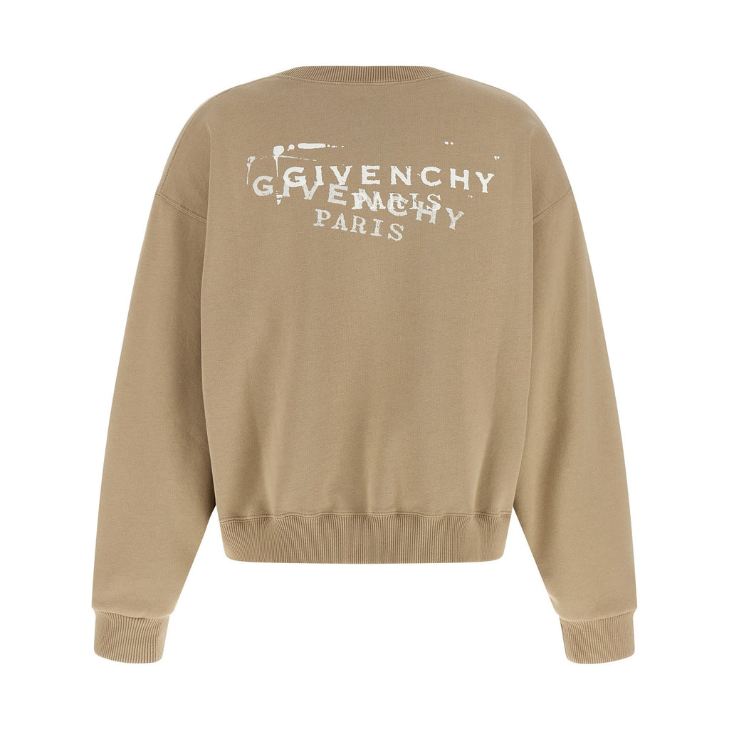 Givenchy Beige Cotton Sweatshirt