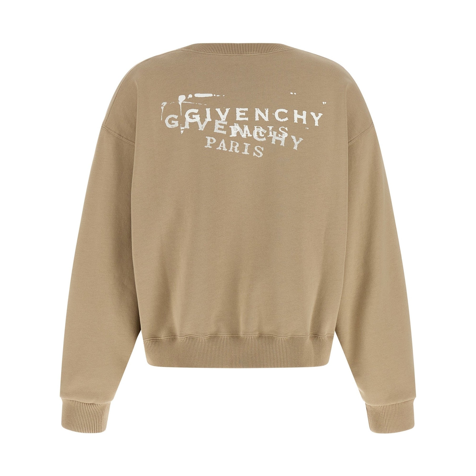 Givenchy Beige Cotton Sweatshirt