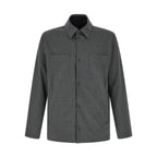 Herno Gray Polyester Full-Length Jacket