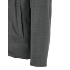 Herno Gray Polyester Full-Length Jacket