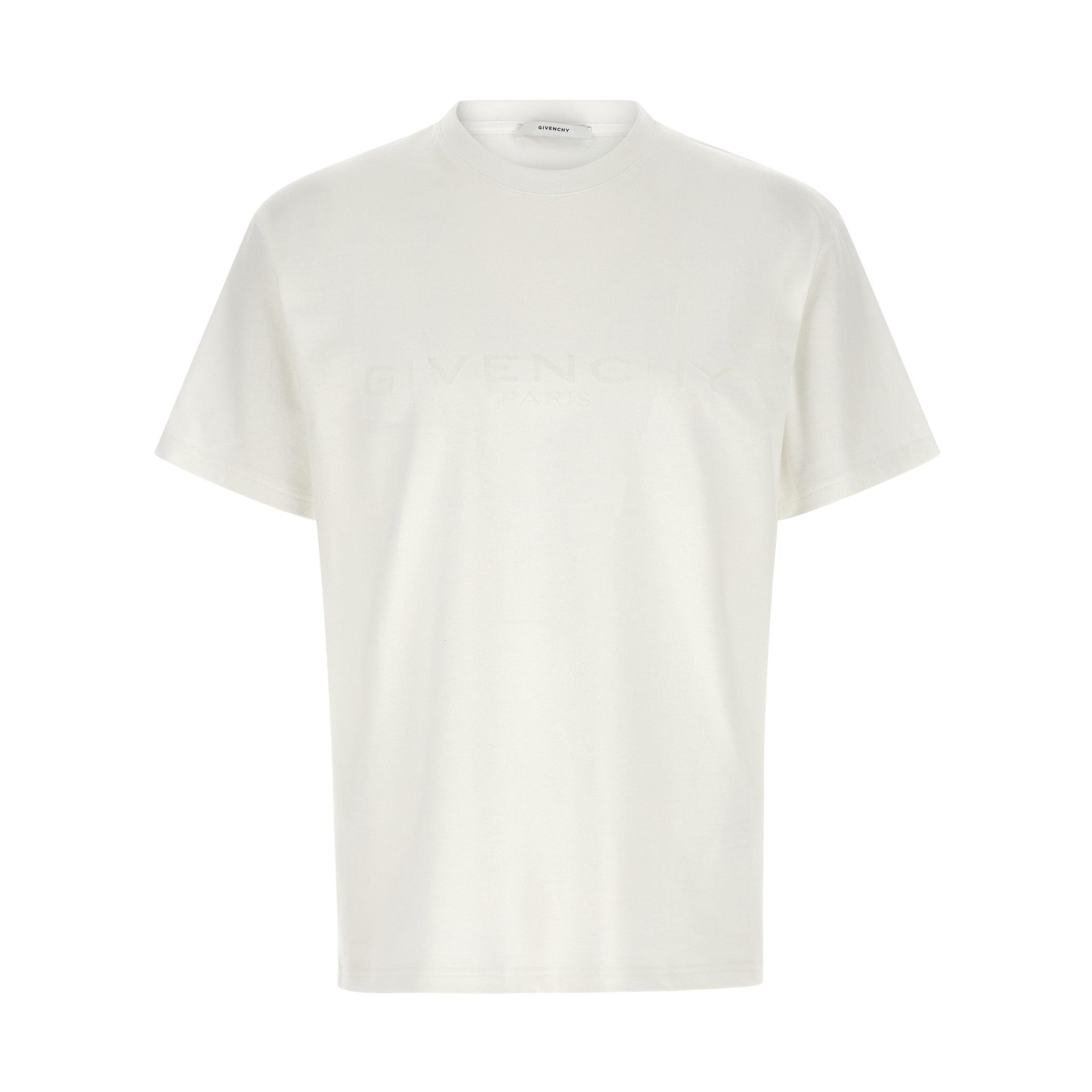 Givenchy White Cotton T-Shirt