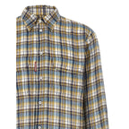 Dsquared² Multicolor Linen Blouse