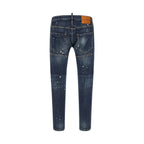 Dsquared² Blue Cotton Jeans Denim