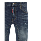 Dsquared² Blue Cotton Jeans Denim
