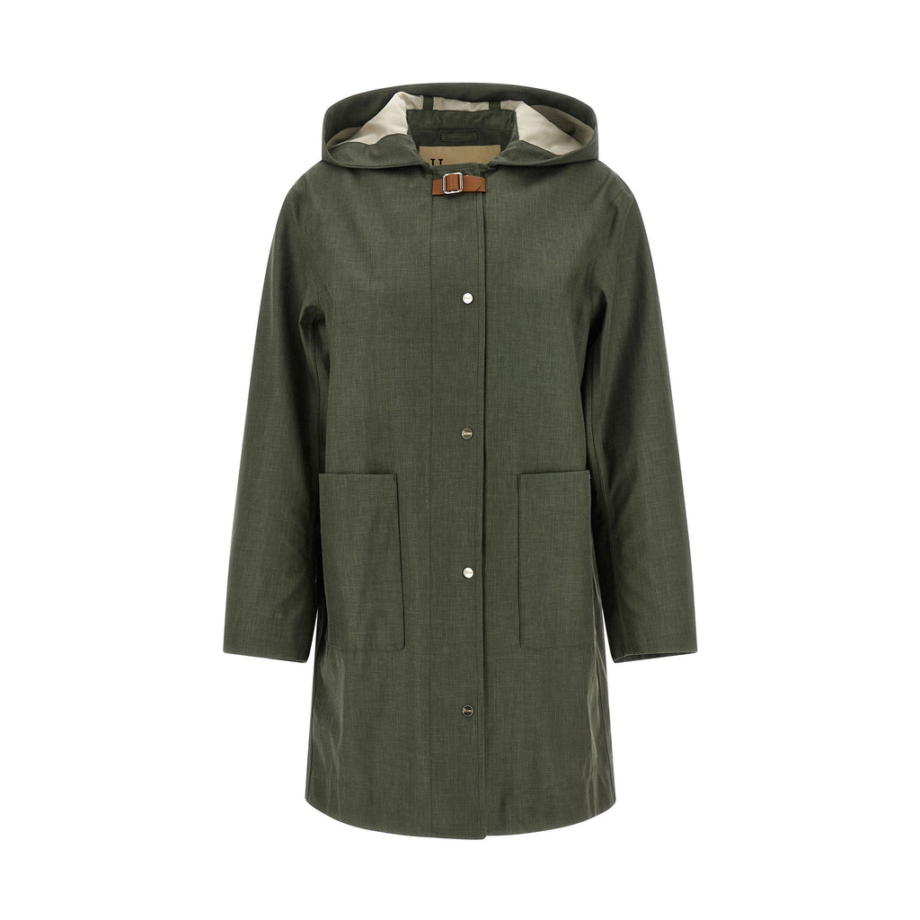 Herno Bicolor Linen Coat