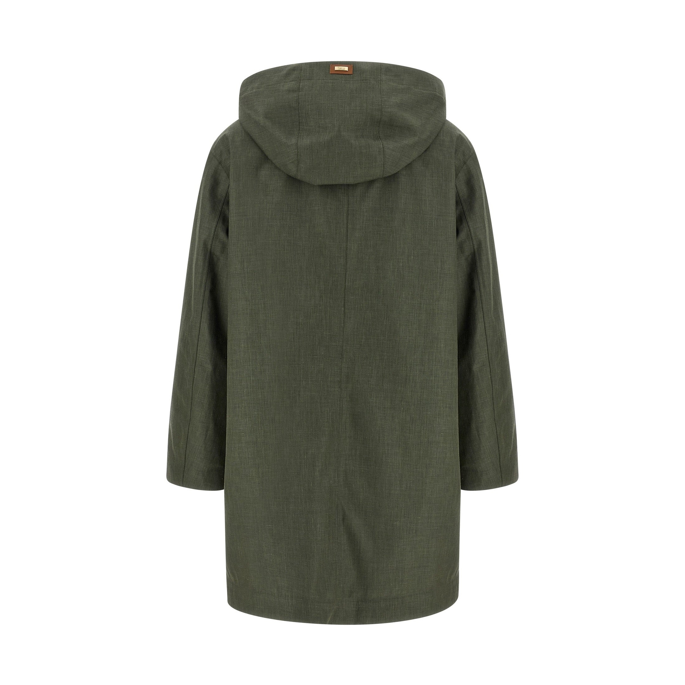 Herno Bicolor Linen Coat