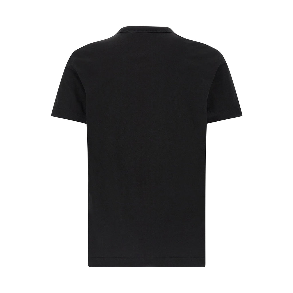 Dolce & Gabbana Black Cotton T-Shirt