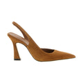 Stuart Weitzman Brown Goatskin High Heel Pumps