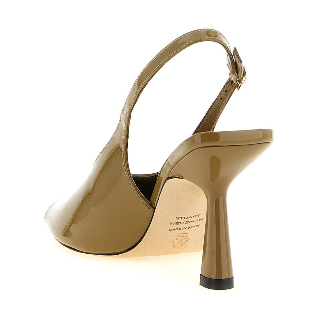 Stuart Weitzman Bicolor Polyethylene High Heel Pumps