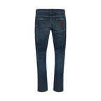 Dolce & Gabbana Blue Cotton Jeans Denim
