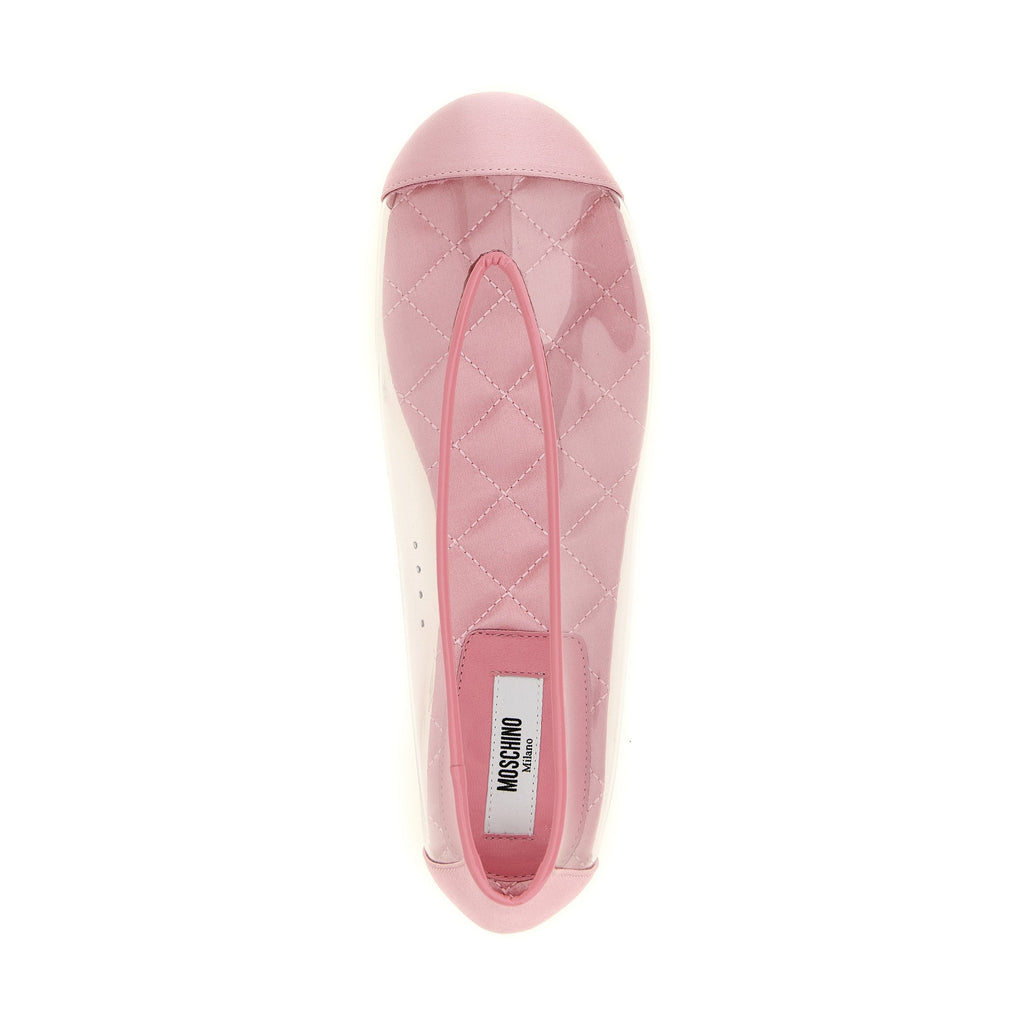 Moschino Multicolor Pvc Ballet Flats