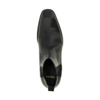 Saint Laurent Black Calfskin Chelsea Boots