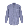 Comme Des Garçons Blue Cotton Blouse