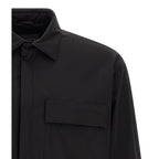 Herno Black Polyamide Shell Jacket