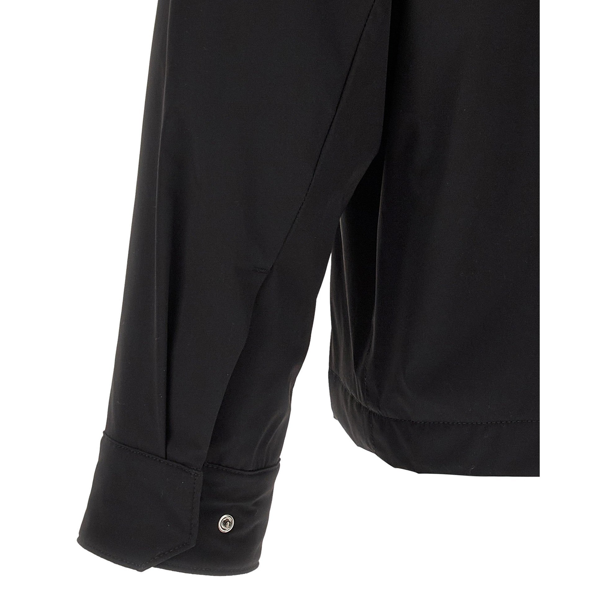 Herno Black Polyamide Shell Jacket