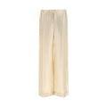Brunello Cucinelli Gold Linen Casual Pants