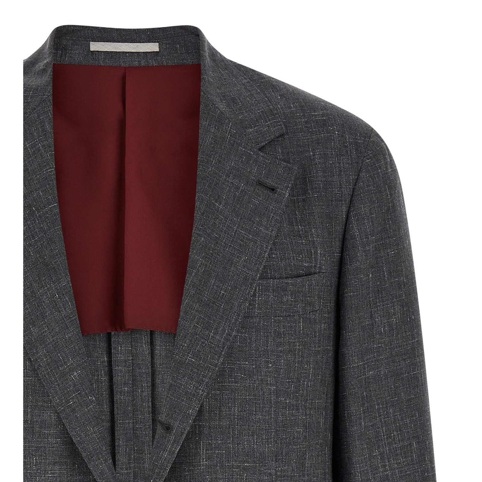 Brunello Cucinelli Gray Wool Blazer