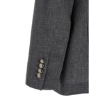 Brunello Cucinelli Gray Wool Blazer